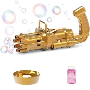 Mini Gatling bubble machine for kid’s. Brand new☀️